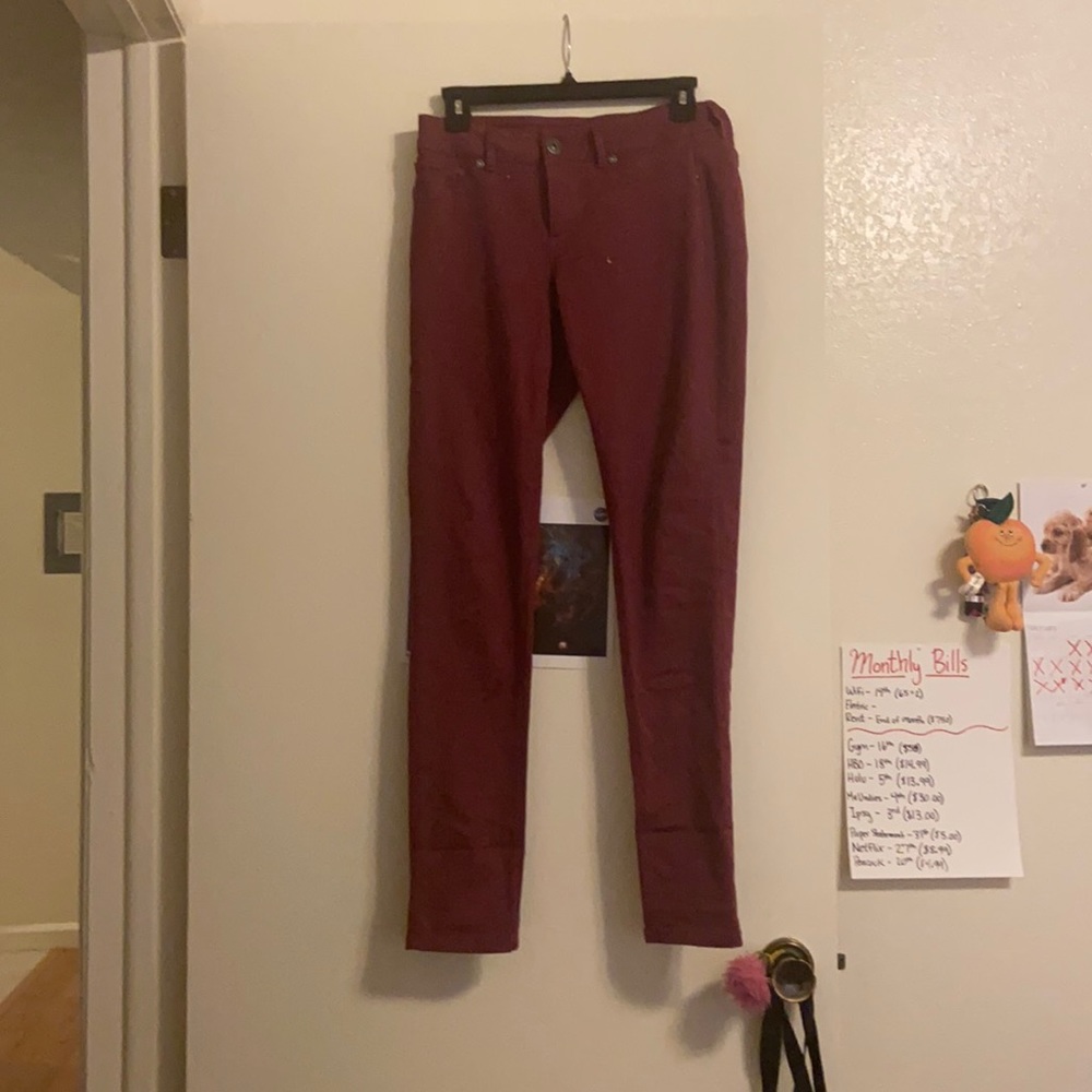 maurices cranberry jeans